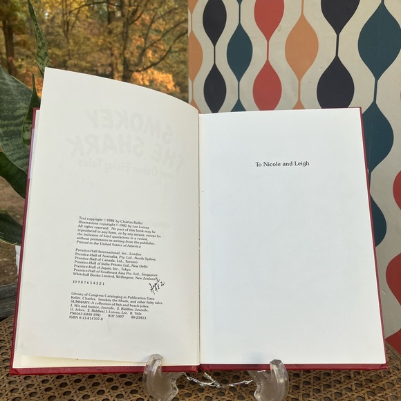 Smokey the Shark and Other Fishy Tales by Charles Keller 1981 Hardback - Picture 5 of 11